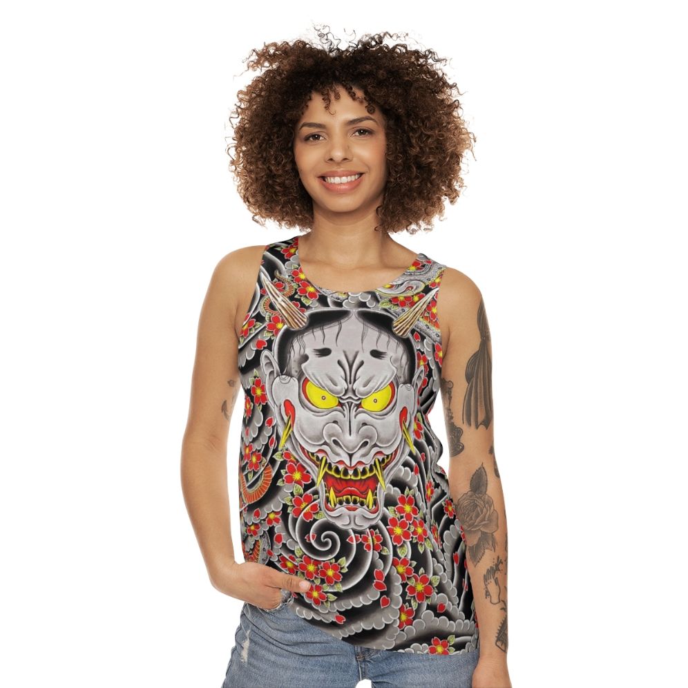 Goro Majima Hannya Yakuza 0 Unisex Tank Top - women