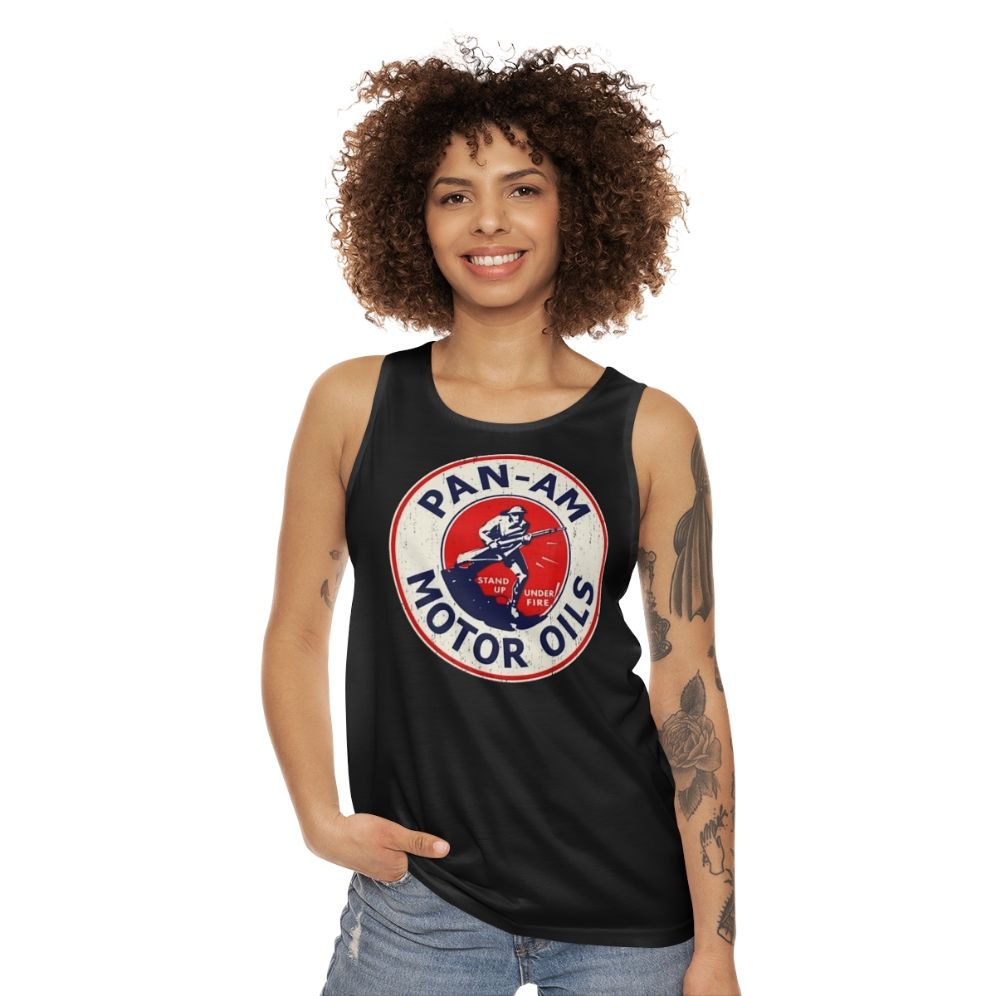 Pan Am Motor Oils Unisex Tank Top - women