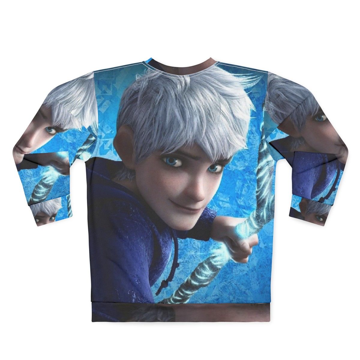 Jack Frost Sweatshirt - Cozy Winter Apparel for Rise of the Guardians Fans - Back