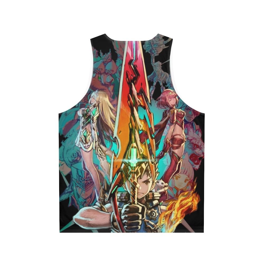 Xenoblade Chronicles 2 & 3 Team Unisex Tank Top - Back