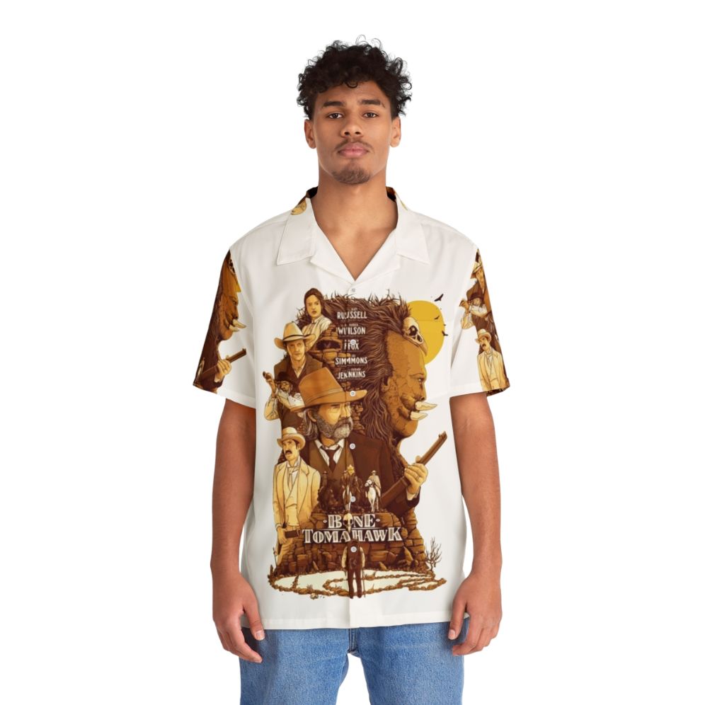 Bone Tomahawk Western Movie Artwork Hawaiian Shirt - People Front