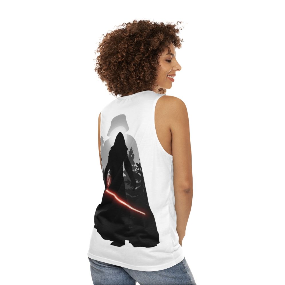 Star Wars Kylo Ren "The Sins of Our Fathers" Unisex Tank Top - women back