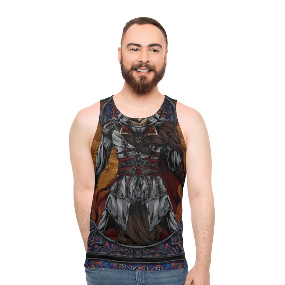 Assassin's Creed Ezio Auditore Unisex Tank Top - men