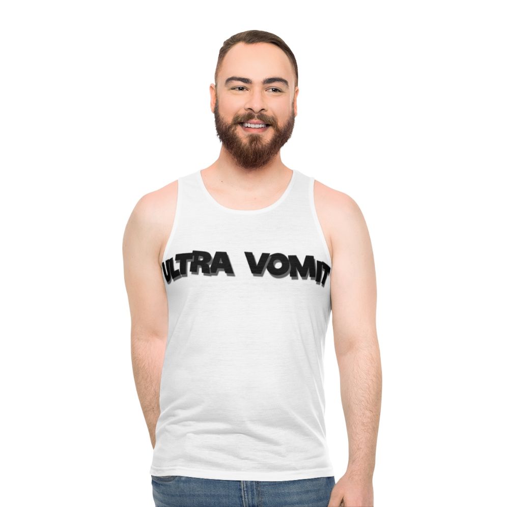 Ultra Vomit Hard Rock Band from France Unisex Tank Top - men