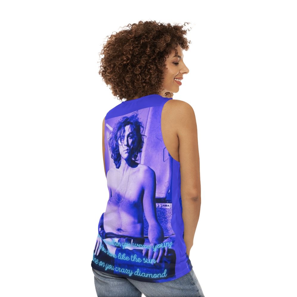 Syd Barrett Shine On You Crazy Diamond Unisex Tank Top - women back