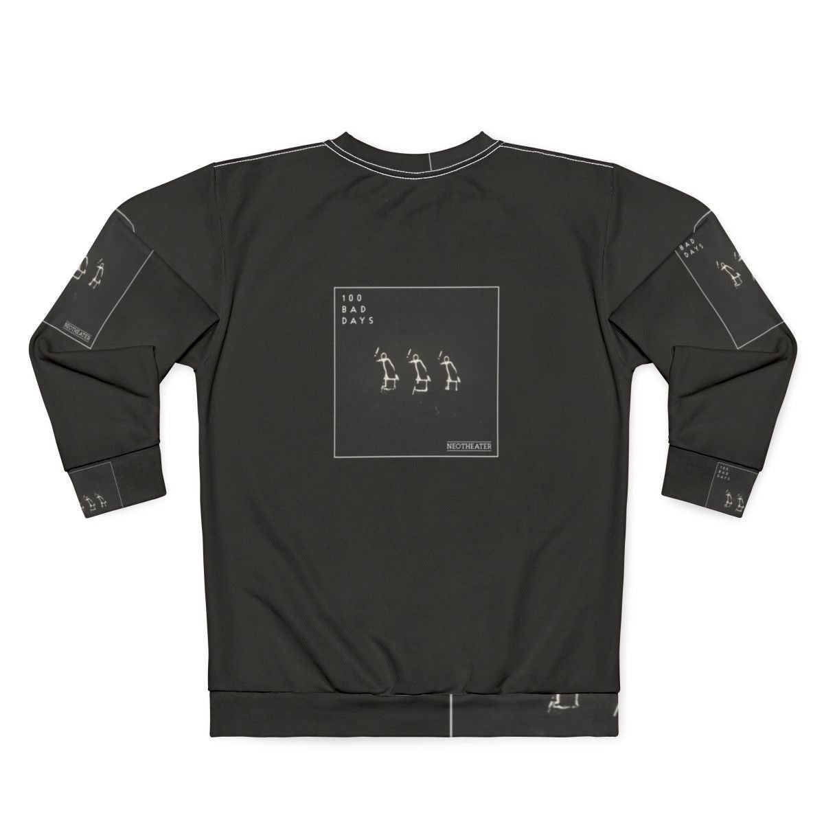 AJR 100 Bad Days Tour Photo Sweatshirt - Back