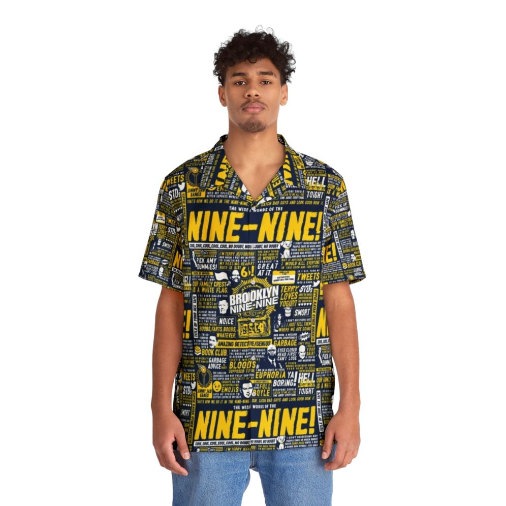 Brooklyn Nine-Nine Wise Words Hawaiian Shirt - People Front