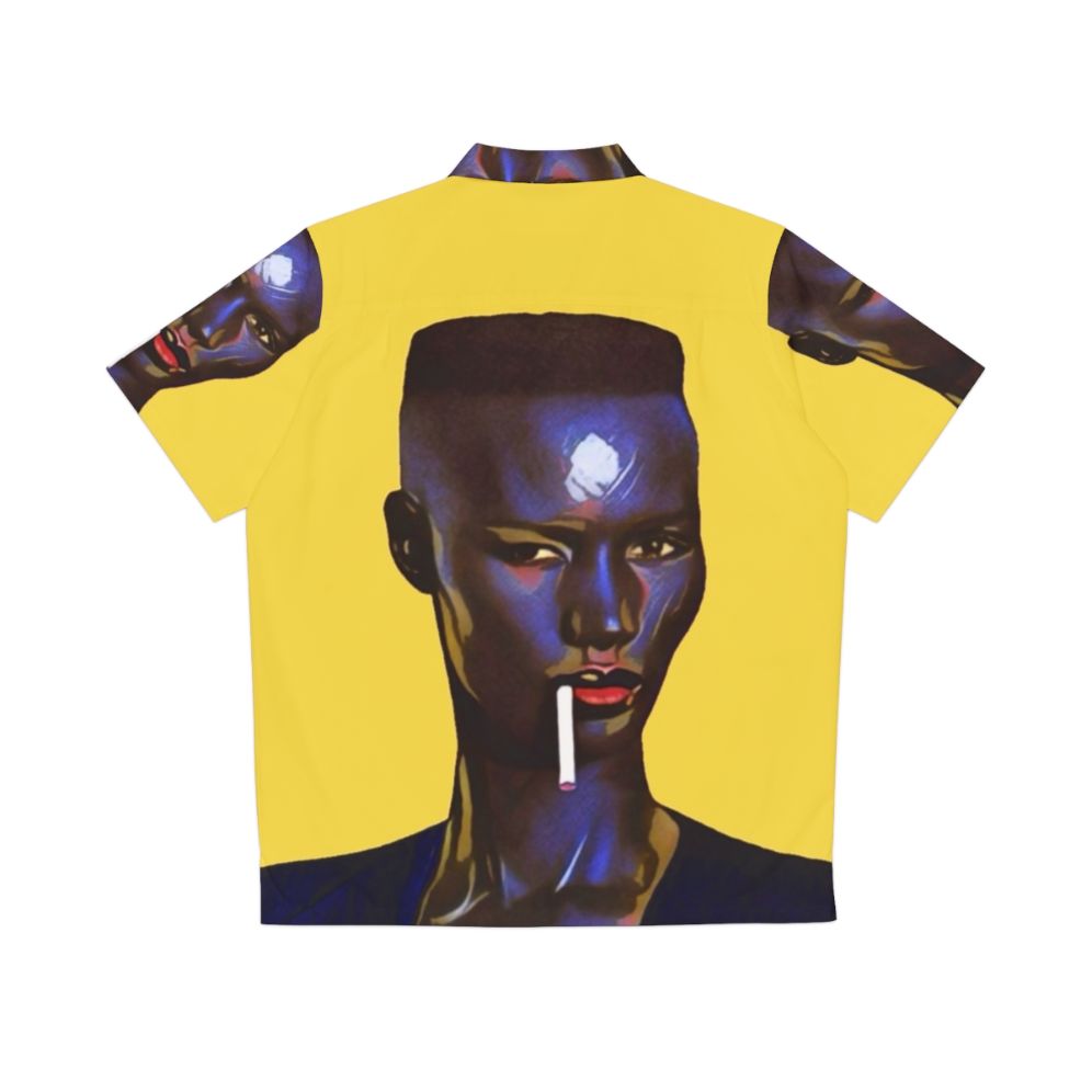 Amazing Grace Hawaiian Shirt featuring Grace Jones - Back