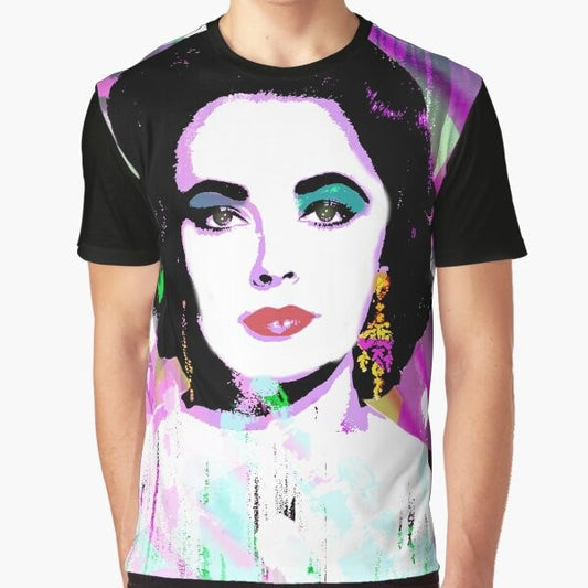 Elizabeth Taylor LGBTQ Graphic T-Shirt