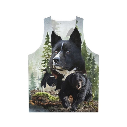 Karelian Bear Dog Hunting Tank Top