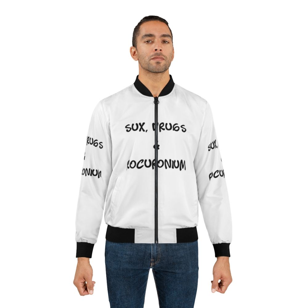 Anesthetist Rocuronium Medical Bomber Jacket - Lifestyle