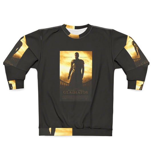 Gladiator Sweatshirt with Roman Empire Motif