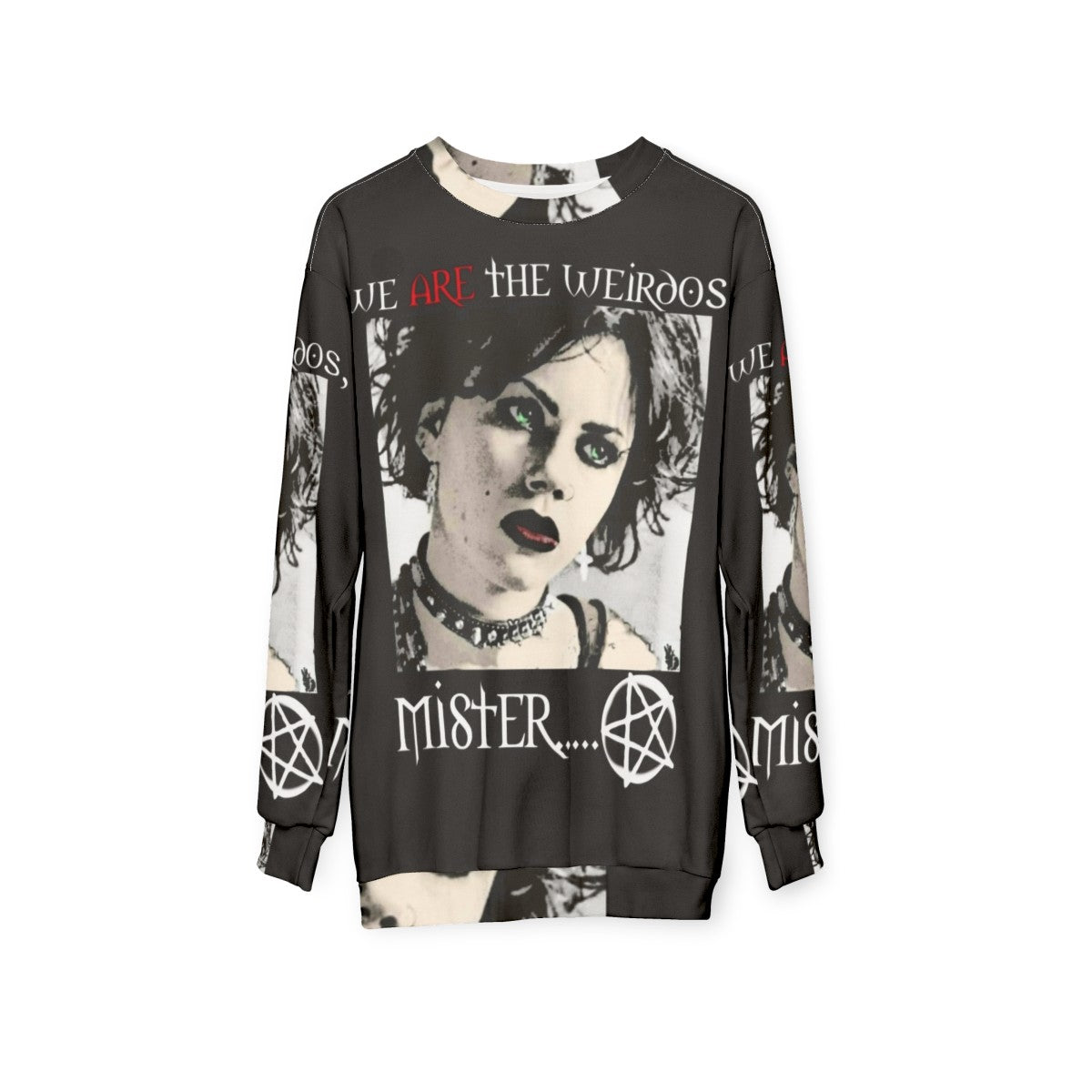 The Craft Nancy Downs Sweatshirt featuring Fairuza Balk as the iconic 90s witch - hanging