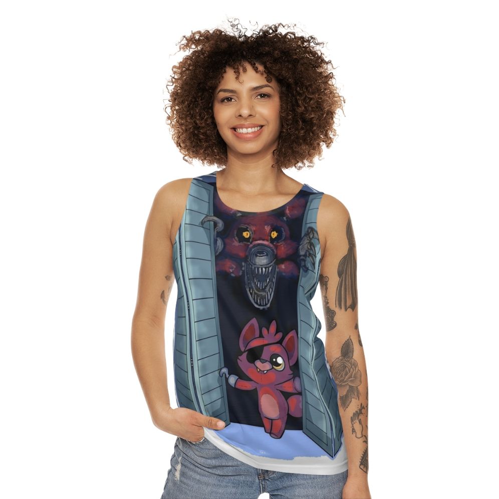 FNAF Foxy Unisex Tank Top - women