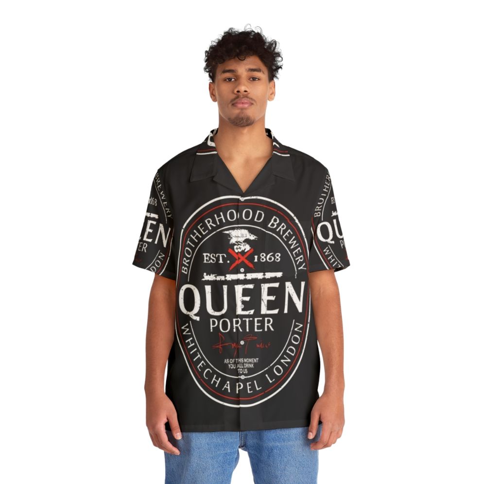 Assassin's Creed Queen Beer Label Hawaiian Shirt - Lifestyle