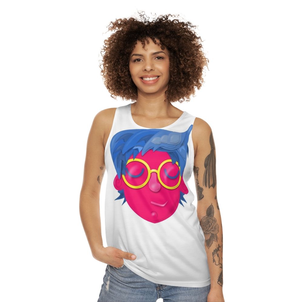 Unisex pansexual and LGBTQ pride tank top - women