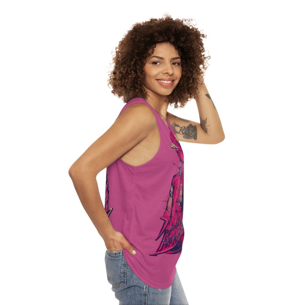 Hotline Miami Richard Unisex Tank Top - women side