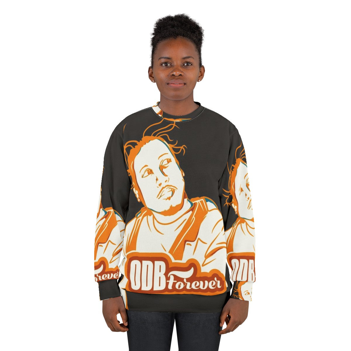 Ol Dirty Bastard Forever ODB Rap Graffiti Sweatshirt - women