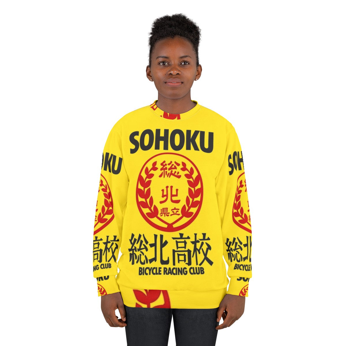 Sohoku Yowamushi Pedal Anime Cycling Sweatshirt - women