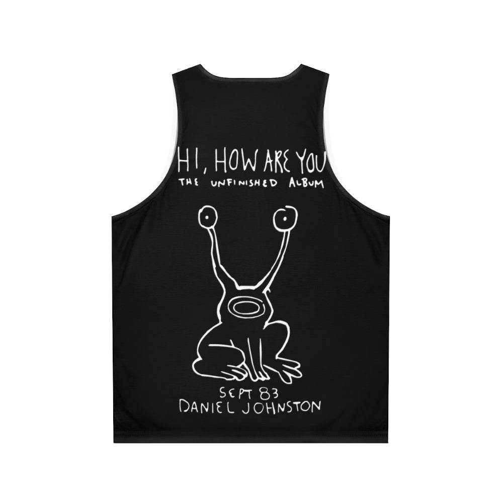 Daniel Johnston 90s Indie Music Unisex Tank Top - Back