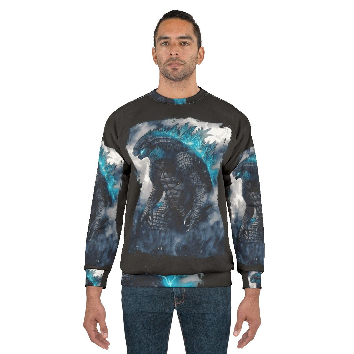 Classic King of the Monsters Godzilla Sweatshirt - men