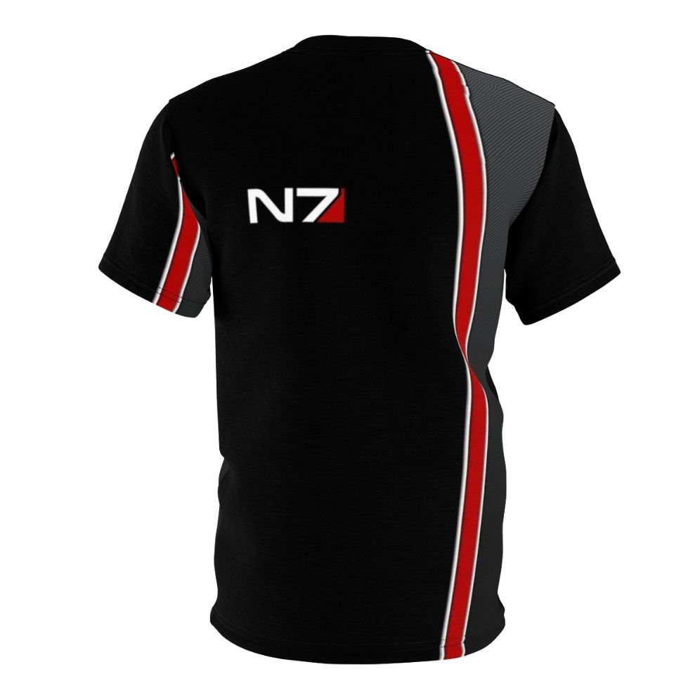 Mass Effect inspired N7 emblem design on a high-quality t-shirt - Back