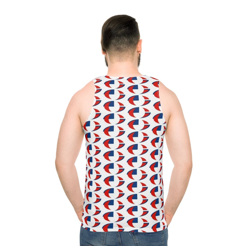 Creation Records Unisex Tank Top - men back