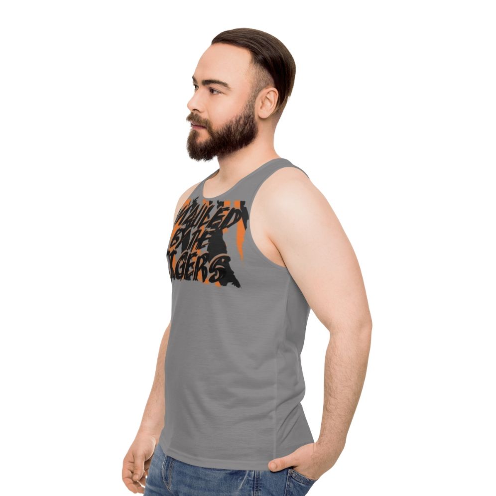 Unisex 'Mauled By The Tigers' Tank Top for Hull City FC Fans - men side