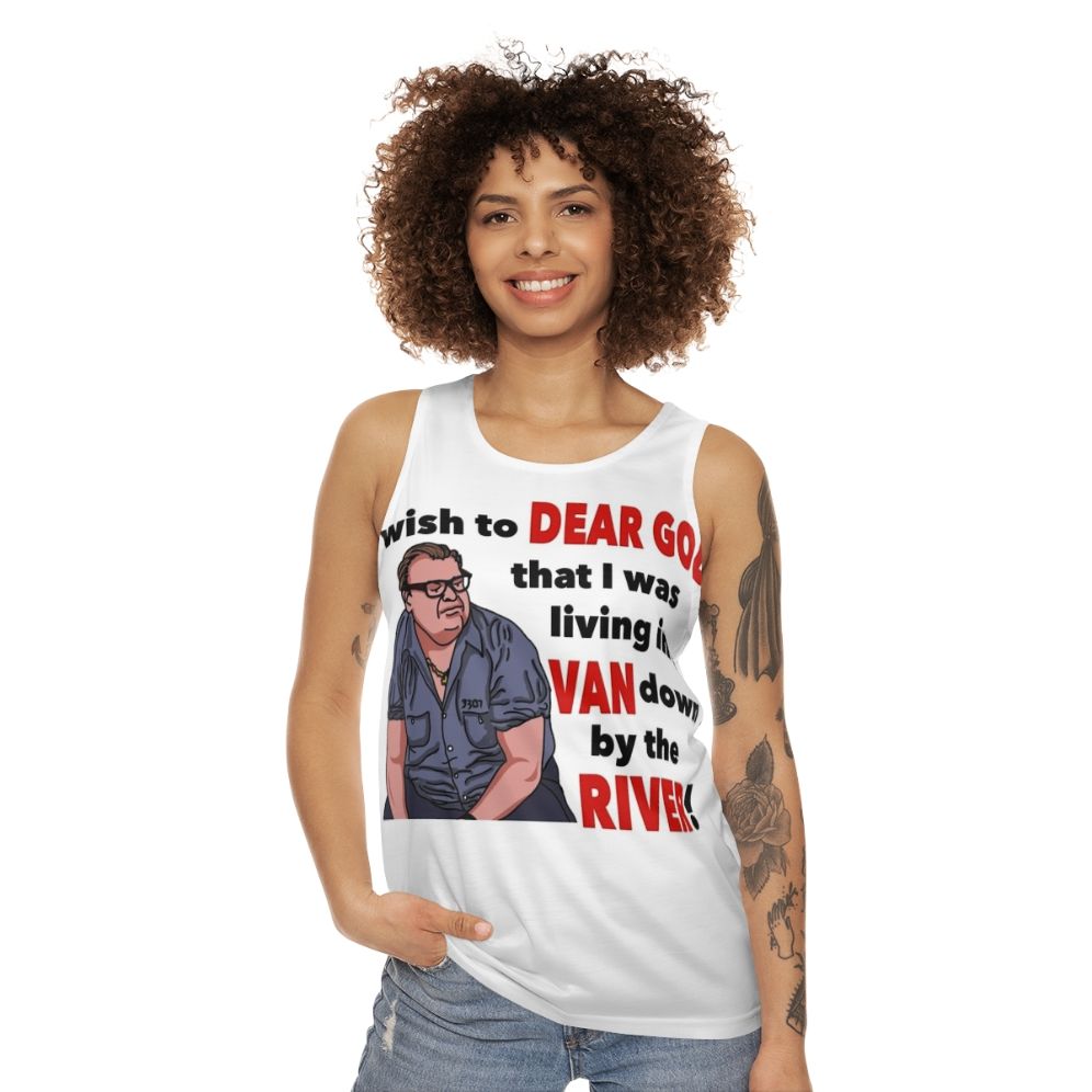 Scared Straight Matt Foley Unisex Tank Top - women