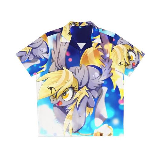 Derpy Hooves Hawaiian Shirt featuring a My Little Pony Pegasus character