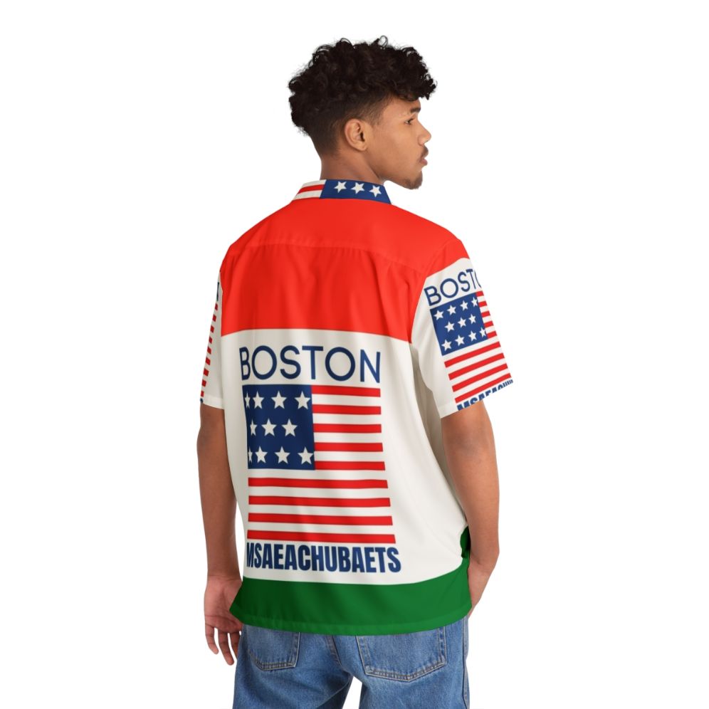 Boston Msaeachubaets Hawaiian Shirt with Customizable Design - People Back