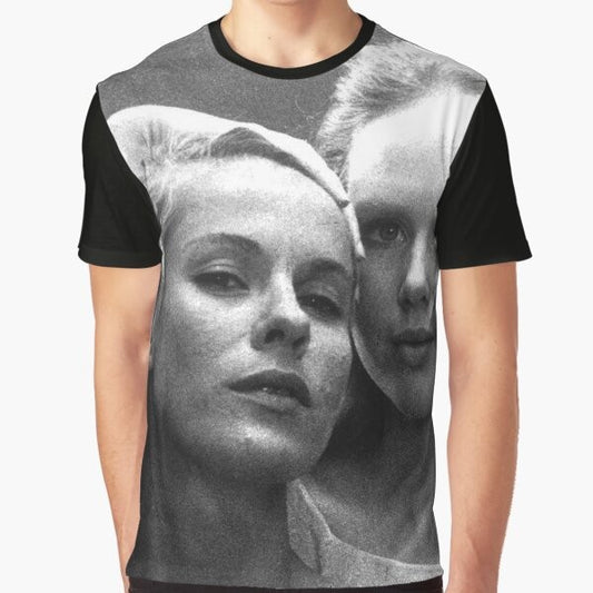 Graphic t-shirt featuring the iconic film "Persona" by Swedish director Ingmar Bergman