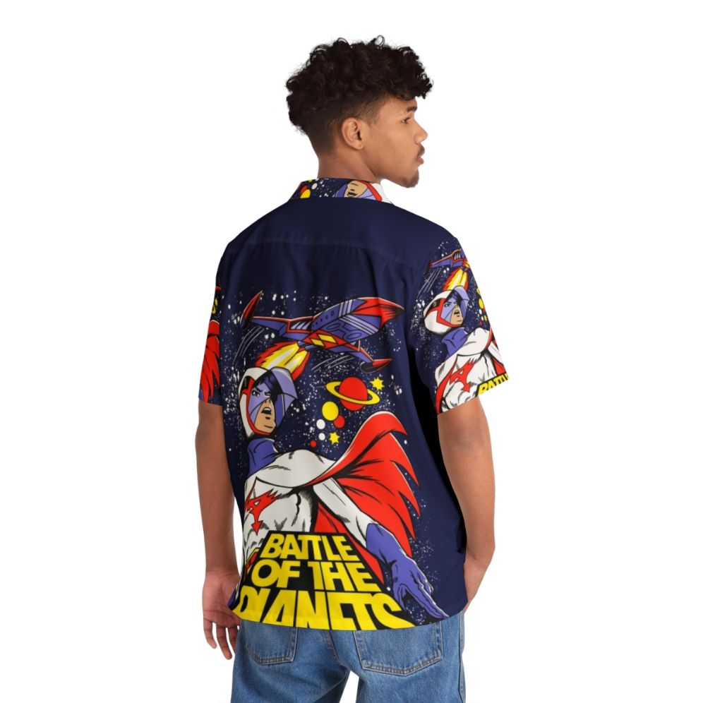 Battle of the Planets inspired Hawaiian shirt - People Back