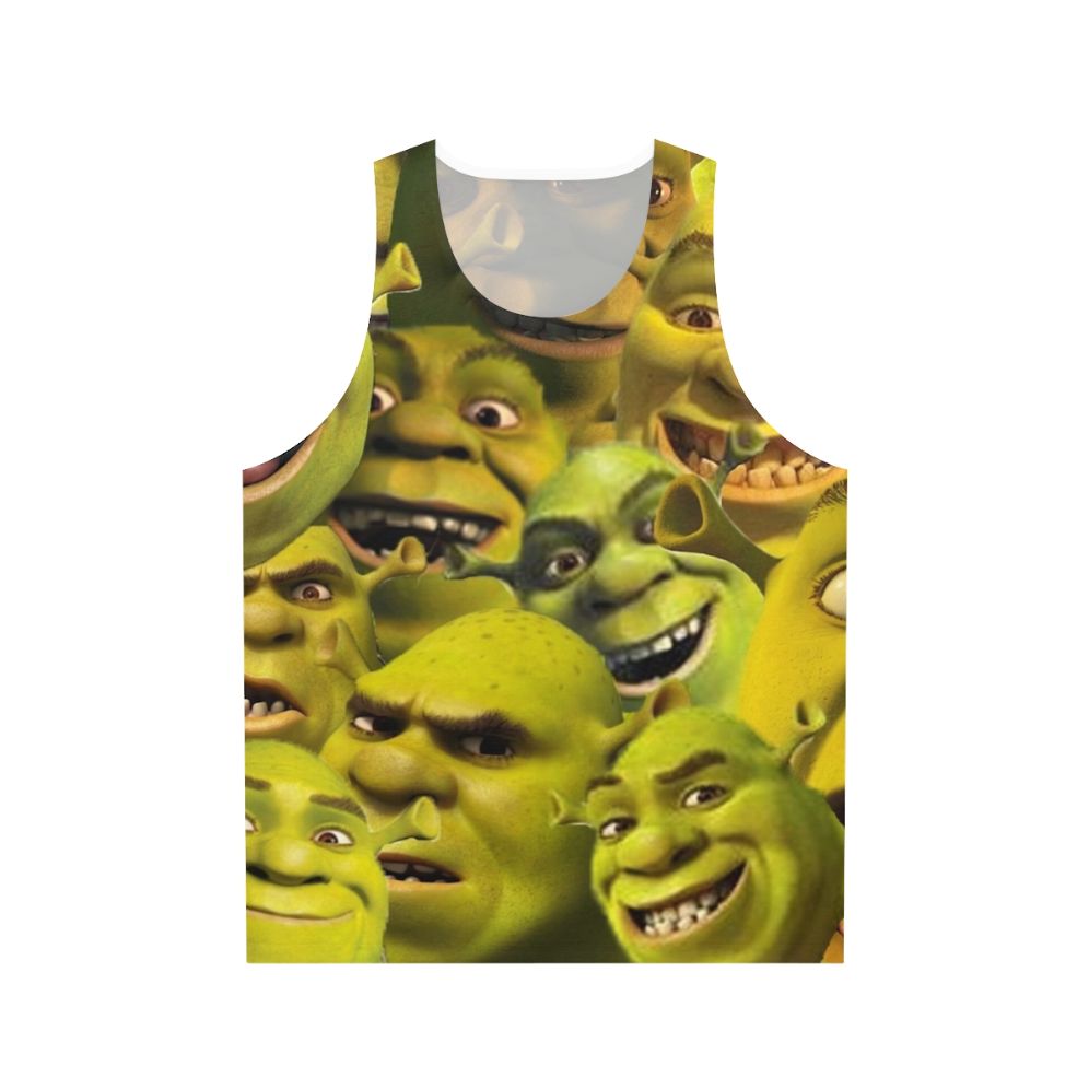 Shrek-inspired unisex tank top