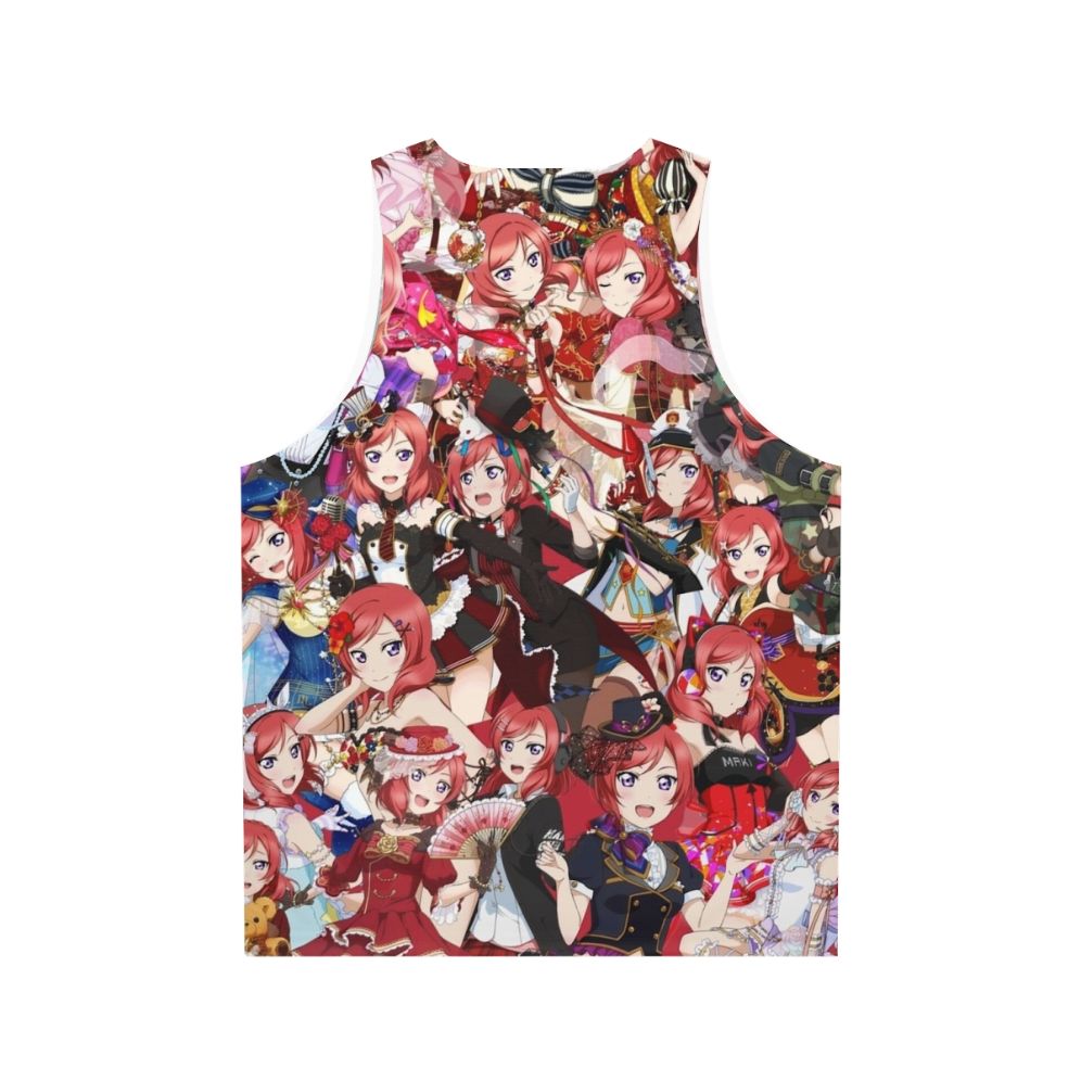 Maki Nishikino Unisex Love Live Anime Tank Top - Back