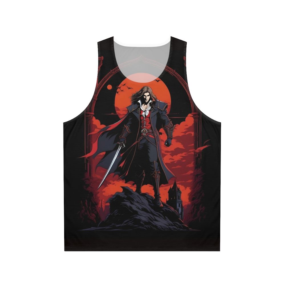 Castlevania Dracula Epic Retro Design Unisex Tank Top