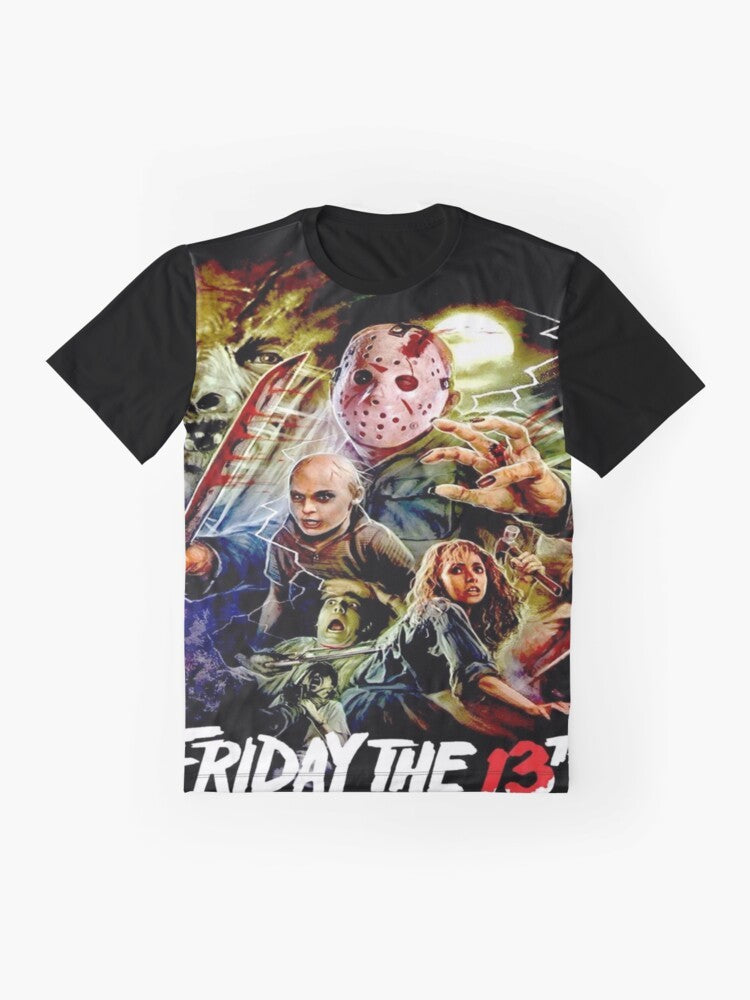 Friday The 13th The Final Chapter Graphic T-Shirt - Flat lay