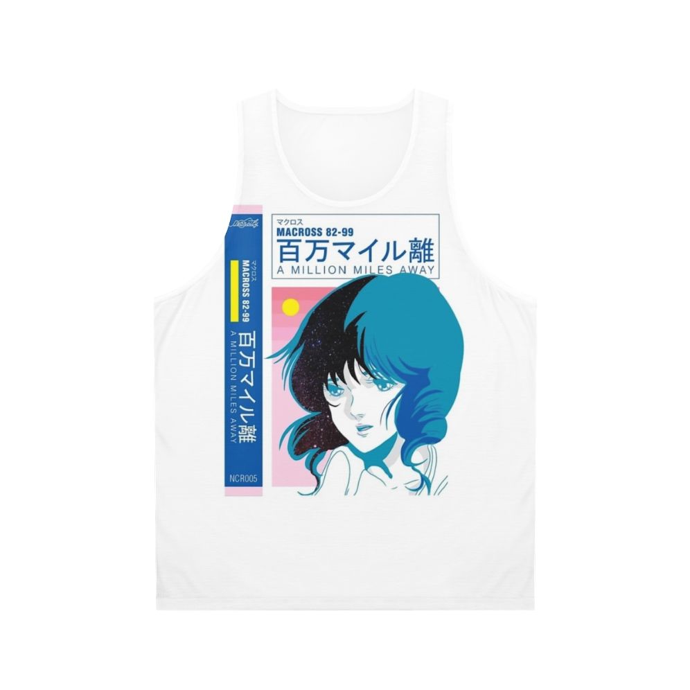 Vaporwave unisex tank top