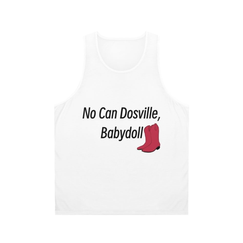 Unisex "No Can Dosville Babydoll" Tank Top from HIMYM