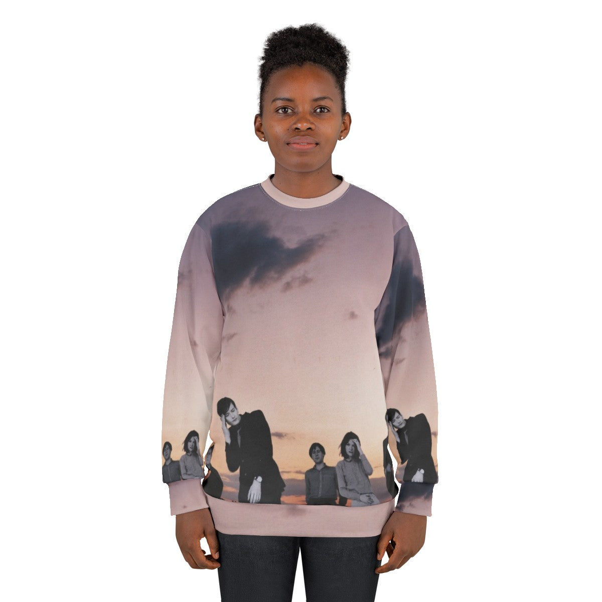 Brit Rock Sweatshirt featuring Pulp band and 90s alternative music design - women