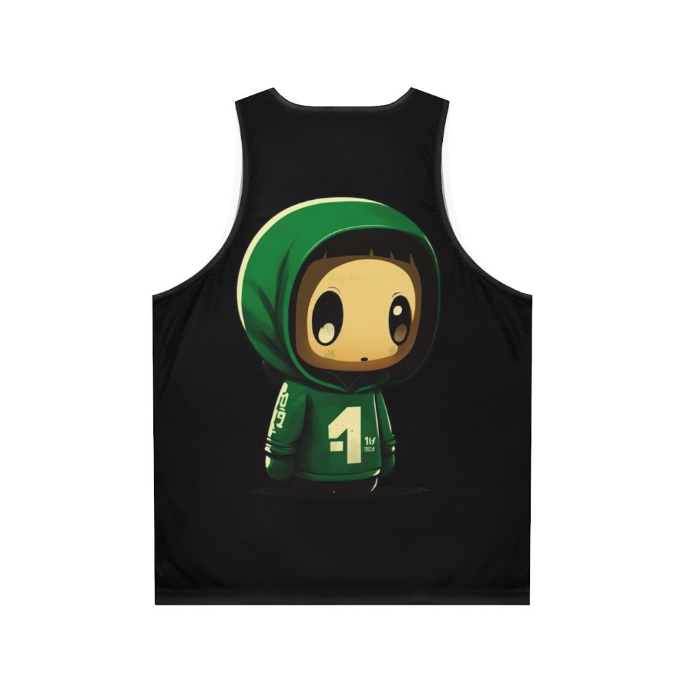 Squid Game Kang Sae Byeok Player 067 Unisex Tank Top - Back