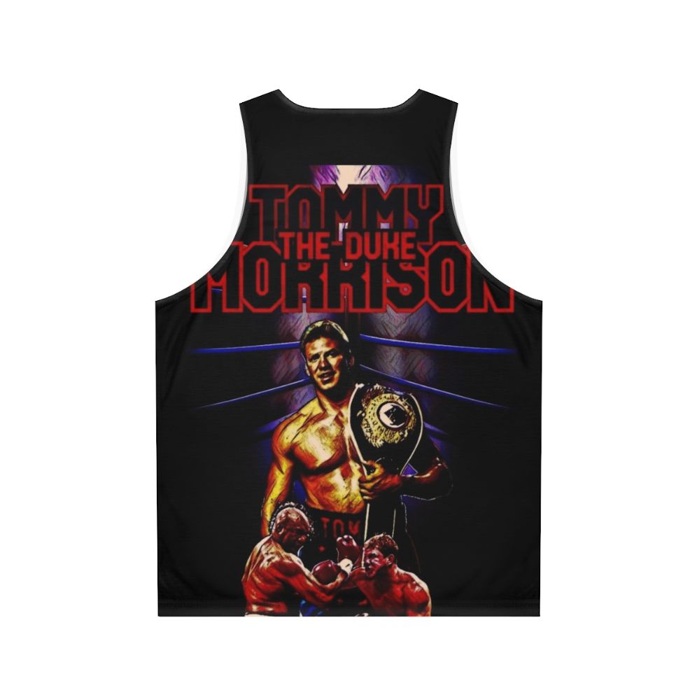 Tommy Morrison Heavyweight Champion Unisex Tank Top - Back