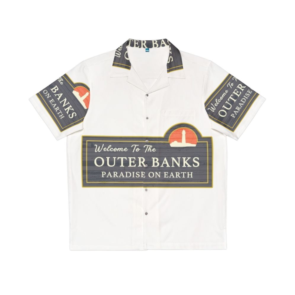 Outer Banks Netflix Hawaiian Shirt with Tropical Paradise Design