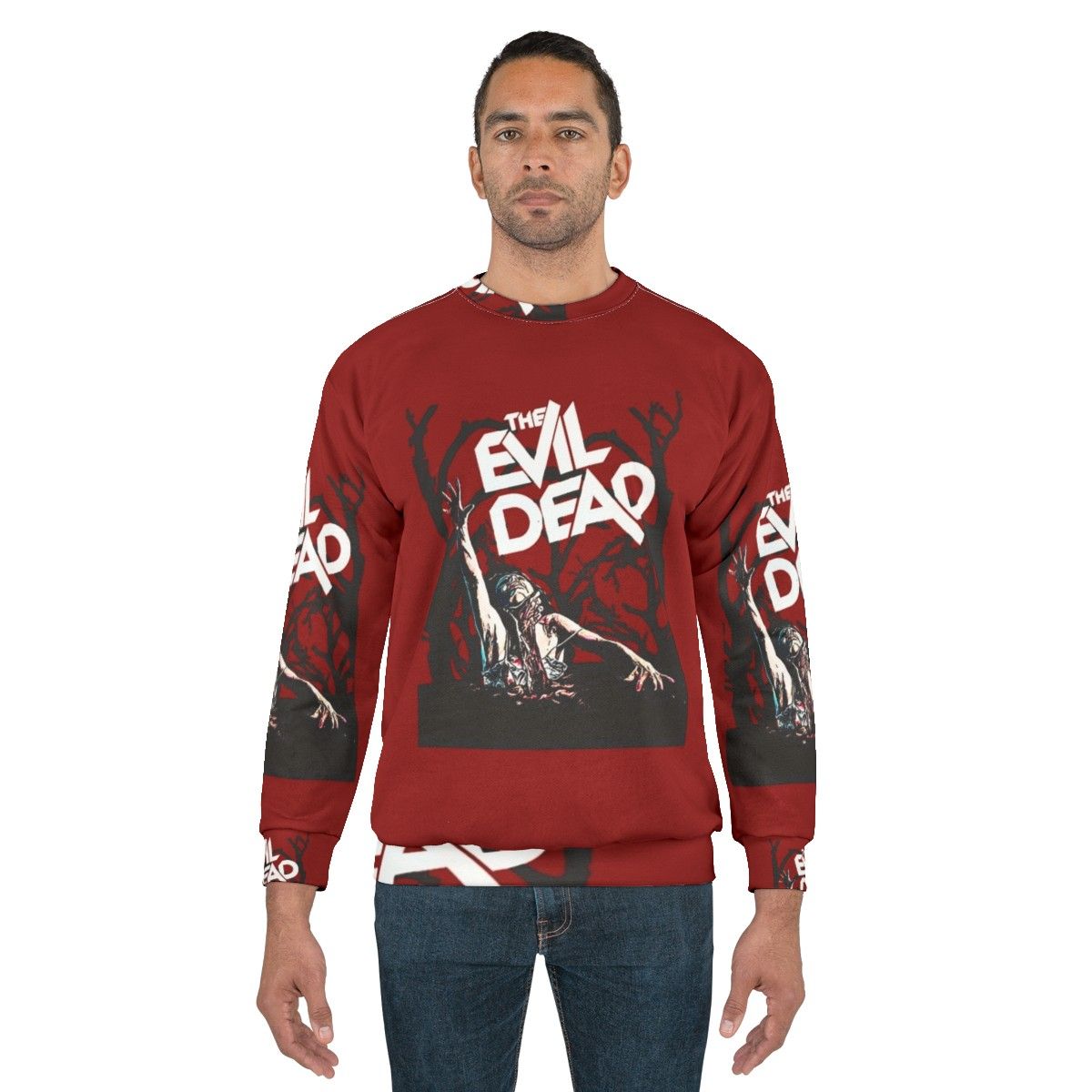 Evil Dead Sweatshirt featuring Ash Williams and the Boomstick - men