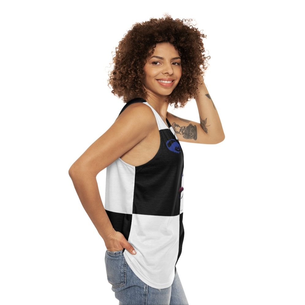 Unisex tank top for fashion and casual wear - women side