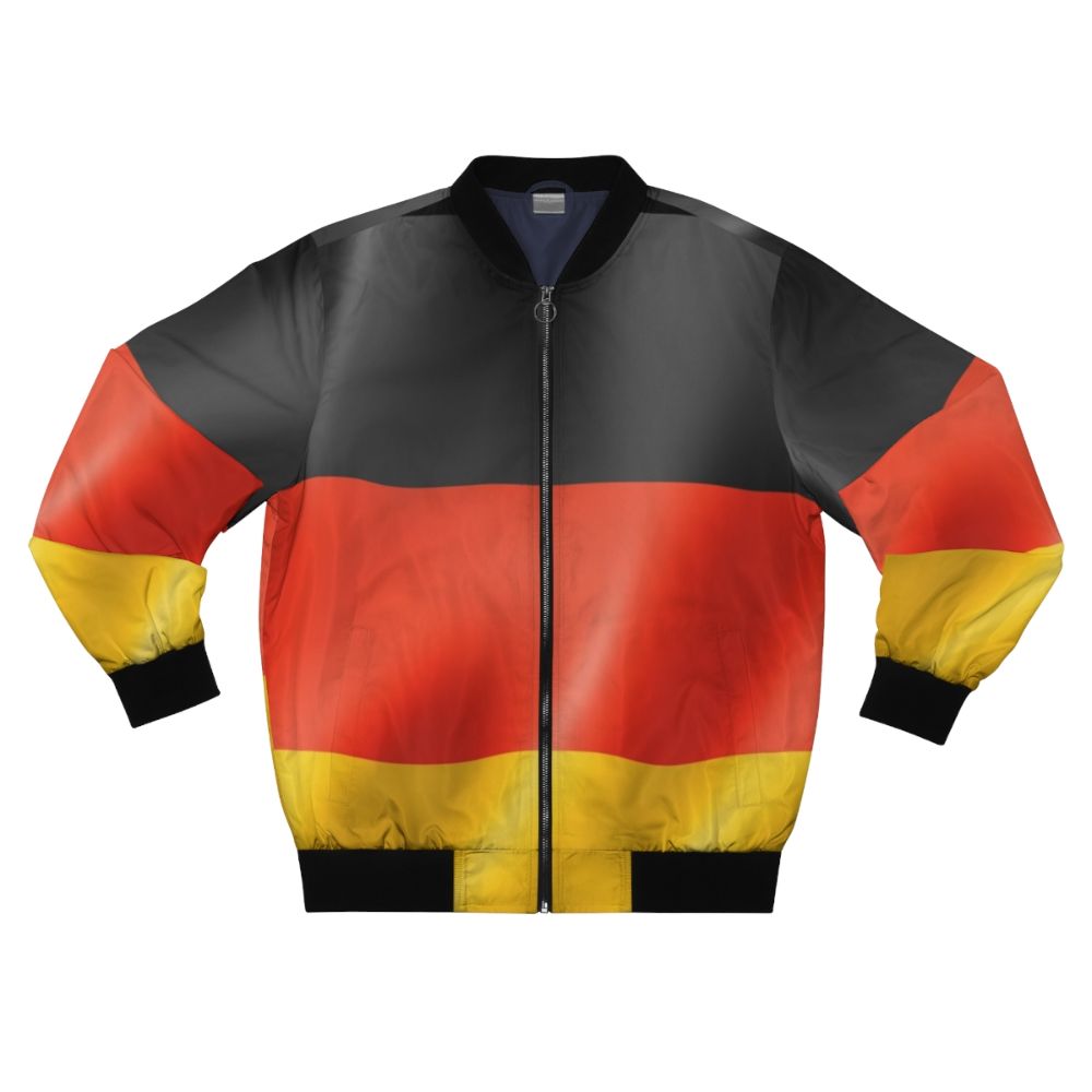 German flag bomber jacket with patriotic Deutschland design