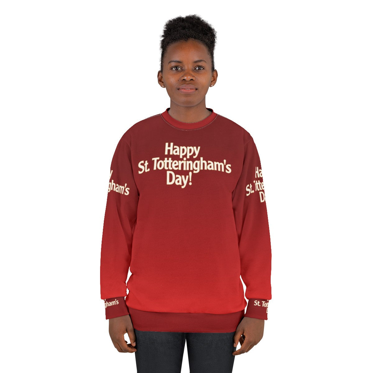 Happy St Totteringham's Day Arsenal FC Gooners Gifts Sweatshirt - women