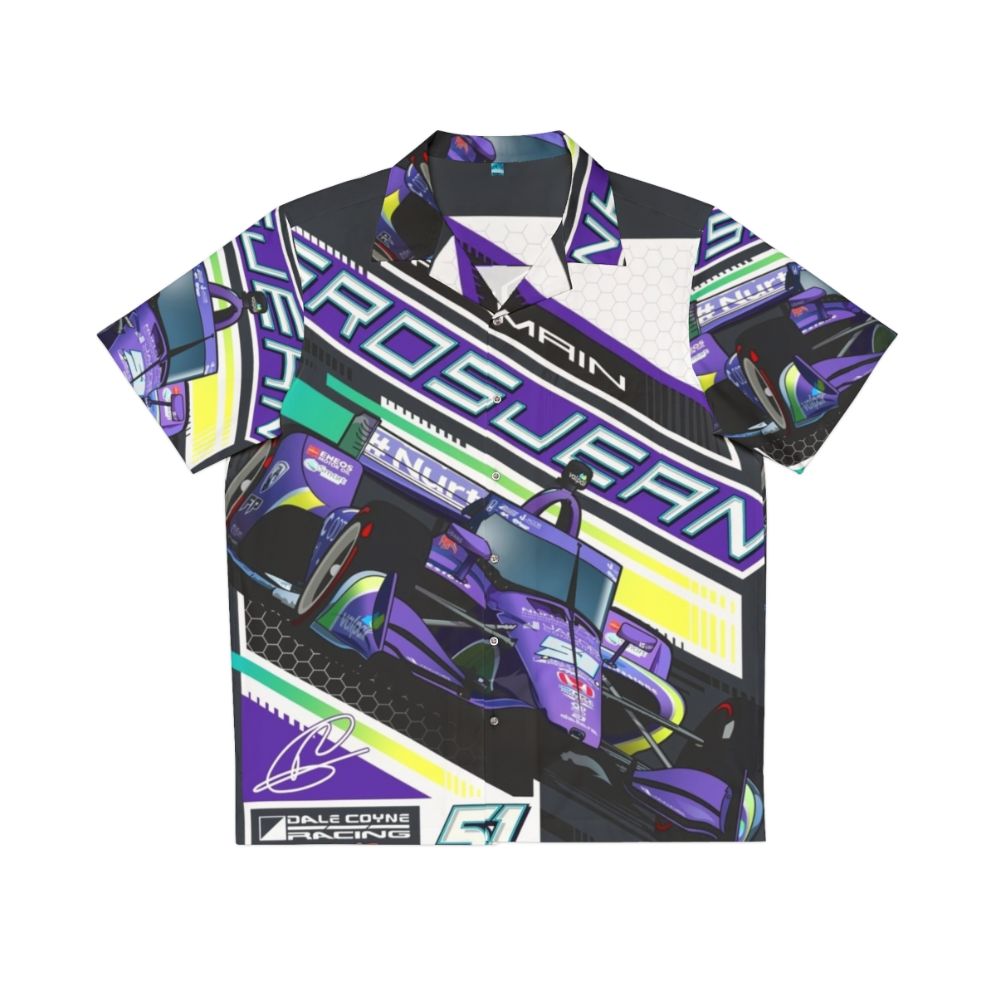 Romain Grosjean Indycar 51 Hawaiian Shirt