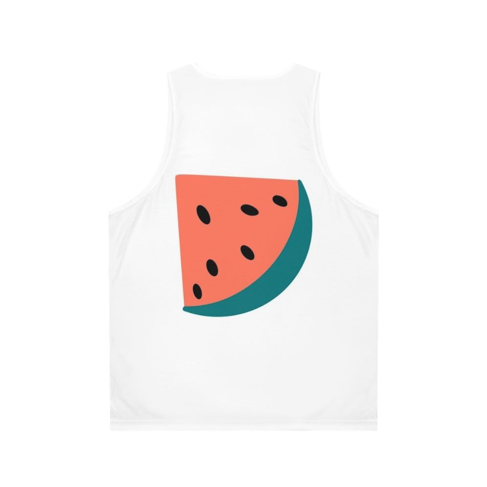 Fruits unisex tank top for music enthusiasts - Back