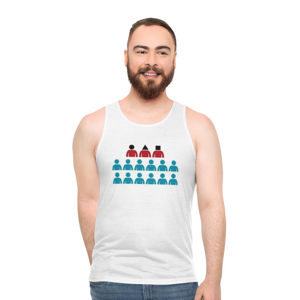 Squid Game Players Unisex Tank Top - men